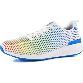 Dámské tenisky Rieker Revolution tenisky na šněrování bílé/duhové 40101-90 - 43 | P657605