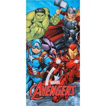Dětská rychleschnoucí osuška BORD AVENGERS II 70x140 cm vícebarevná