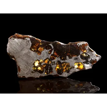 Přírodní kámen Meteorit | Pallasit | Seymchan | 16,65 g