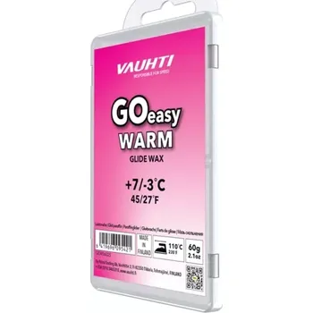 Lyžařský vosk Vosk Vauhti Tuhý vosk GO EASY WARM 60 g (+7/-3) - 60 g