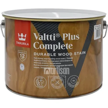 lazura TIKKURILA Valtti Plus Complete - matná tenkovrstvá lazura 9 l