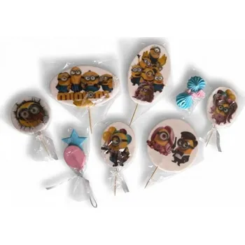 Jedlá dekorace na dort Cukrová dekorace Minion mánie TOP - I LOVE CAKES