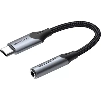 Redukce Audio adaptér USB‑C na 3,5mm jack Vention 0,1 m