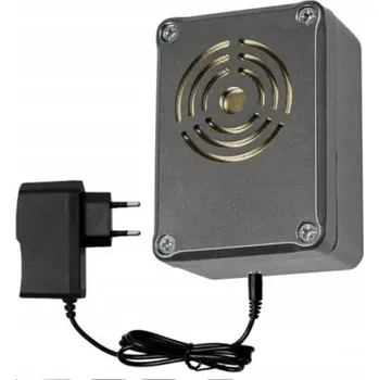 Odpuzovač zvířat Vodotěsný odpuzovač kun a myší -dosah 1500m2&nbsp;-C100T (Vodotěsný odpuzovač kun a hlodavců - dosah až 1500m2, rozsah v úhlu 180° ZDARMA adapter a magnetický držák.)