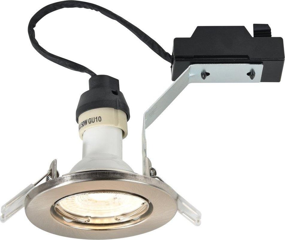 NORDLUX Canis 1-Kit 2700K vestavné svítidlo broušený nikl - NORDLUX NOR 49320155