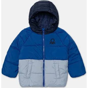 Chlapecká bunda Dětská bunda United Colors of Benetton 2WU0GN02W.P.Season.9BYA modrá 55X, vel. 116