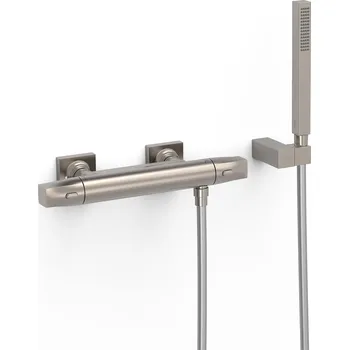 Sprchový set Sprchová baterie TRES Over-Wall s vanovým setem 150 mm nerez 19016459AC