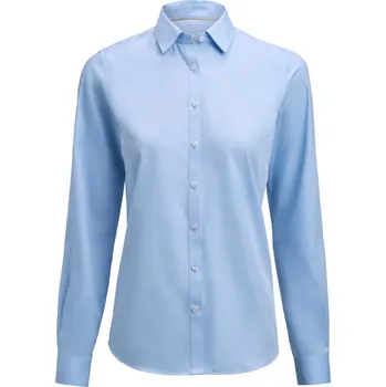 Pánská košile J. Harvest & Frost Halenka YB 50 Modern Women, dlouhý rukáv, keprová, dámská COT63500541004-sky blue XL Modrá nebesky