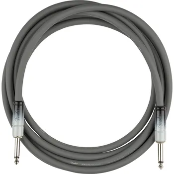 Příslušenství ke zvukové technice Fender Ombré Instrument Cable 10' Silver Smoke + prodloužená záruka 3 roky