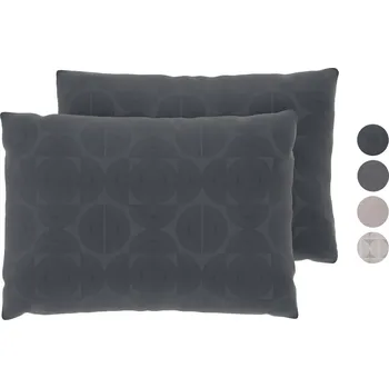 Povlečení LIVARNO® Potah na polštář z mikrovláknitého saténu, 50 x 60 cm, 2 kusy