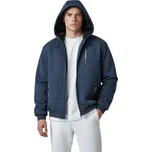 Tovta Pánská nadměrná zateplená mikina s kožešinou ANDRE Barva: Modrá, Velikost: 6XL