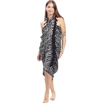 Šátek Sarong BALI BATIK černý II.