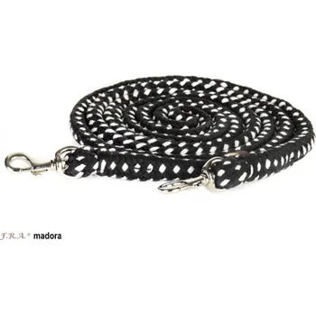 F.R.A. Otěže provazové Madora F.R.A., 300 cm, black/white