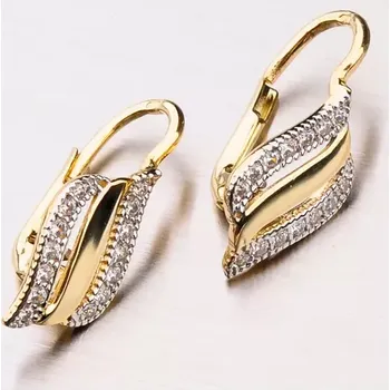 Náušnice Dámské náušnice zirkony 42-31545