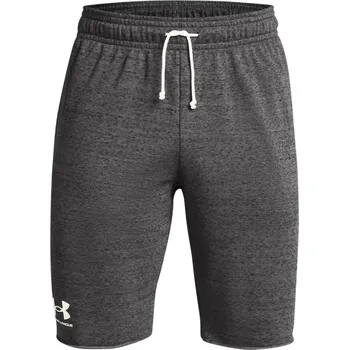 Pánské kraťasy Pánské kraťasy Under Armour Rival Terry Short Velikost: XXL / Barva: šedá/bílá
