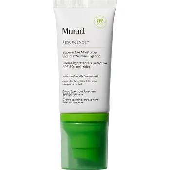 Pleťový krém MURAD - Superactive SPF 50 Moisturizer: Wrinkle-Fighting Krémy na obličej 50 ml unisex
