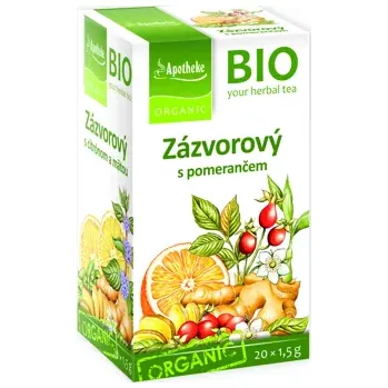 Čaj Čaj Zázvorový s pomerančem BIO 20 sáčků 30 g