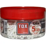 Hmoždinka TOX universální 4AS-K DECO 5x25mm - plastový box