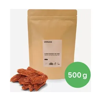 Sušené ovoce Banánky sušené RAW BIO 500 g