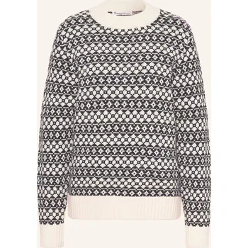 Dámský svetr Knowledgecotton Apparel Dámský Svetr, tmavě modrá / režná, 40