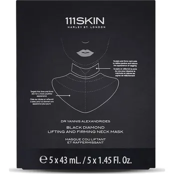 Pleťová maska 111Skin - Intensive Lifting and Firming Neck Mask Box Masky proti vráskám 215 ml unisex