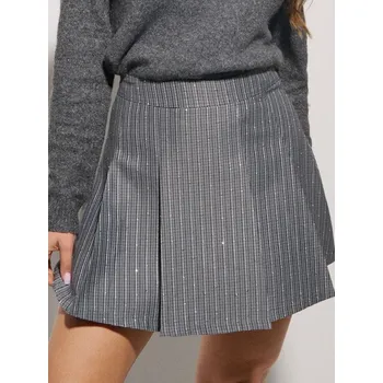 Dámská sukně Sinsay - Plisovaná minisukně - vícebarevná - 183FJ-MLC - 183FJ-MLC-XXL