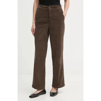 Dámské kalhoty Manšestrové kalhoty United Colors of Benetton 4HA2DF07I hnědá 88X, vel. 38