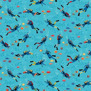 MAKOWER UK Látka bavlna v metráži 138B2