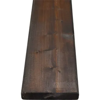 Plotovka Plotovky dřevěné rovné, severský smrk, barvené - odstín p