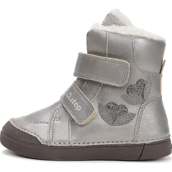 Chlapecká obuv Dětské zimní kotníkové boty D.D.step 068-52320 stříbrné Velikost: 32 (EU)