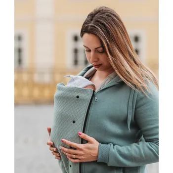 BellyBoo® Spring&Summer Thotenská vsadka do mikiny mátová