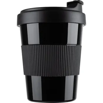 Jednorázové nádobí Kelímek plastový na kávu s víčkem 550ml