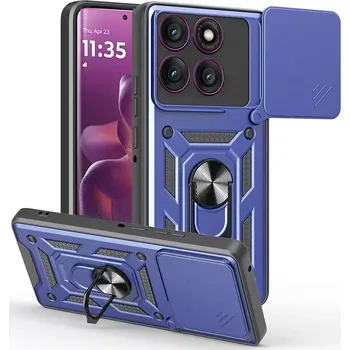 Pouzdro na mobilní telefon Kryt Motorola EDGE 60 Pro Techsuit CamShield Pro modrý