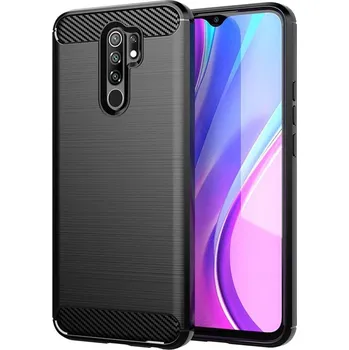 Pouzdro na mobilní telefon OEM Pouzdro Forcell Carbon XIAOMI Redmi 9 černé