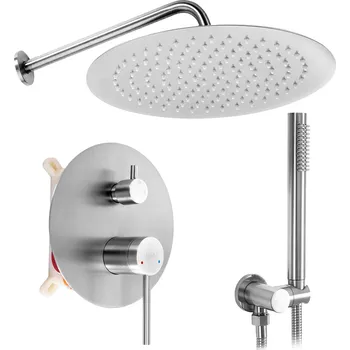 Sprchový set Sprchový komplet REA FOSS CLIF + BOX s podomítkovou baterií, chrom