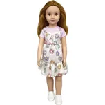 Dětská chodící panenka 70cm, princezna