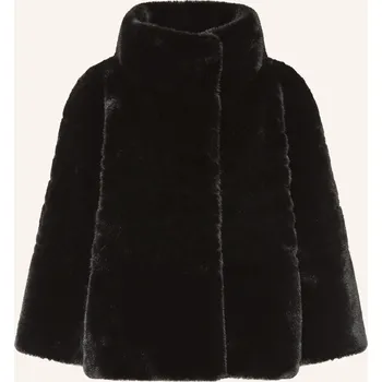 Dámský blejzr Marc Cain Dámská Bunda Z Umělé Kožešiny S 3/4 Rukávem, černá, 42