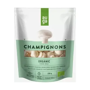 konzervovaná ryba Žampiony ve slaném nálevu BIO 250 g