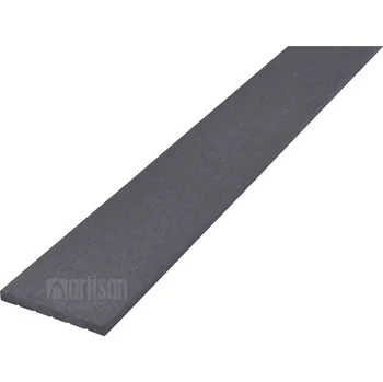WPC Zakončovací lišta plochá LamboDeck 8x73x2900 - Dark Grey