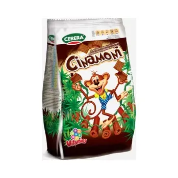 Cinamoni cereální pšeničné čtverečky se skořicí 250 g