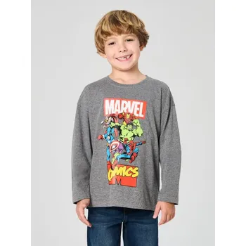 Chlapecké tričko Sinsay - Tričko s dlouhými rukávy Avengers - šedá - 692GJ-90M - 692GJ-90M-116