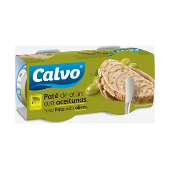 konzervovaná ryba Tuňákové paté s olivami 2x75 g 150 g