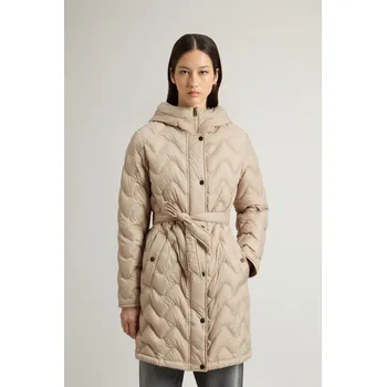 Dámský kabát BUNDA WOOLRICH HERITAGE PARKA OXFORD TAN