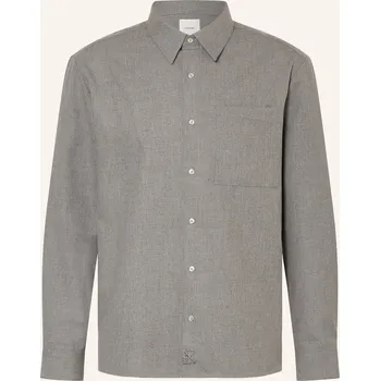 Pánská košile Calvin Klein Pánská Košile Solid Easy Fit, šedá, 42