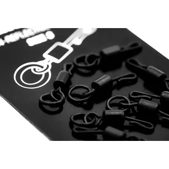 Korda rychlovýměnné obratlíky QC 8 ks Varianta: Ring Swivels vel. 8 (KQR8)