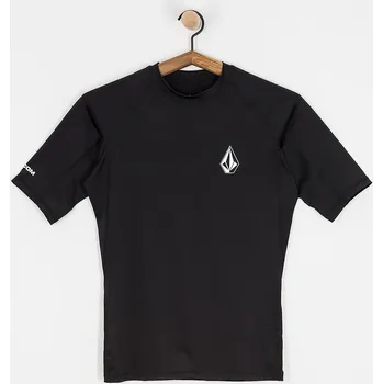 Pánské tričko Volcom Lido Lycra (black) XL, černá
