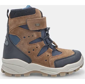 Dívčí zimní obuv Baťa dětská kotníková bota hnědé, vel. 33