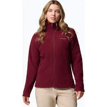 Dámské oblečení Dámská fleecová mikina Columbia Fast Trek II rich wine