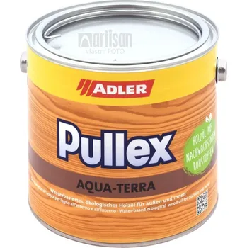 Olej na dřevo ADLER Pullex Aqua Terra - ekologický olej 2.5 l Zelená RAL 601