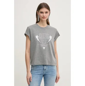 Pánské tričko Tričko Guess W5RI06.I3Z14 šedá 90X, vel. S